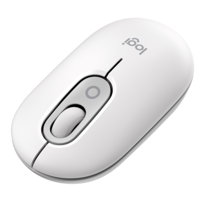 Безжична мишка Logitech POP emoji - 910-007411, Оптична, Бяла gallery image 4
