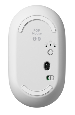 Безжична мишка Logitech POP emoji - 910-007411, Оптична, Бяла gallery image 6