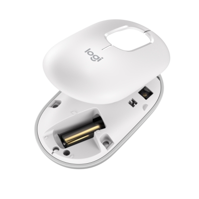 Безжична мишка Logitech POP emoji - 910-007411, Оптична, Бяла gallery image 7