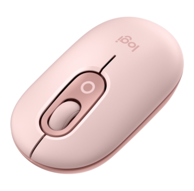 Безжична мишка Logitech POP emoji - 910-007413, Оптична, Розова gallery image 2