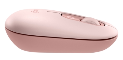 Безжична мишка Logitech POP emoji - 910-007413, Оптична, Розова gallery image 4