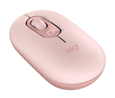Безжична мишка Logitech POP emoji - 910-007413, Оптична, Розова gallery image 5
