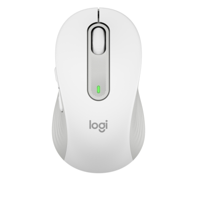 Безжична мишка Logitech Signature M650 L - 910-006238, Бяла