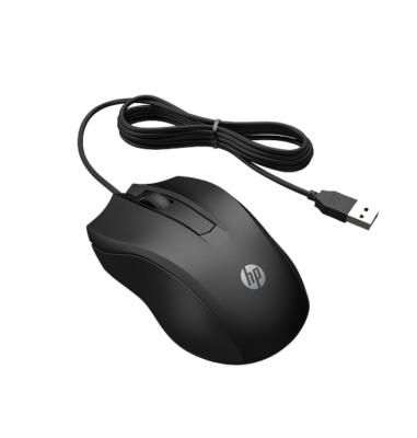 Мишка HP Wired 105 - 822M9UT, Черна gallery image 2