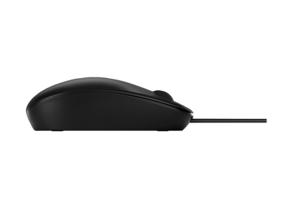 Мишка HP 128 Laser Wired - 265D9AA, Черна gallery image 5