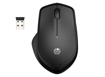 Безжична мишка HP 280 Silent - 19U64AA, Черна gallery image 1