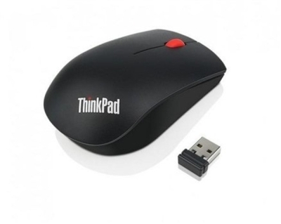 Безжична мишка Lenovo ThinkPad Essential - 4X30M56887, Черна gallery image 2