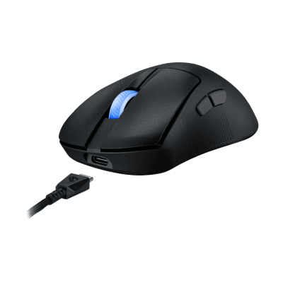 Геймърска безжична мишка ASUS ROG Keris II Ace - 90MP03N0-BMUA00, Черна gallery image 8