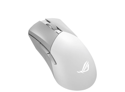 Геймърска безжична мишка ASUS ROG Gladius III Wireless AimPoint - 90MP02Y0-BMUA11, Бяла gallery image 1
