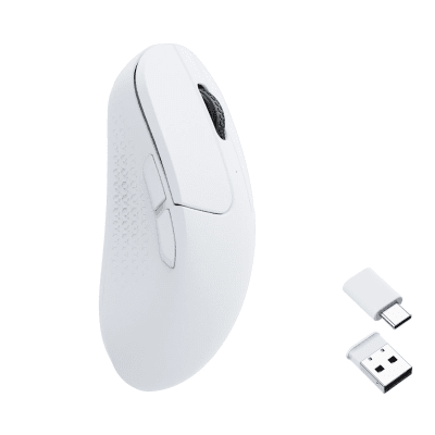 Геймърска безжична мишка Keychron M3 Mini - M3M-A3, Бяла gallery image 2