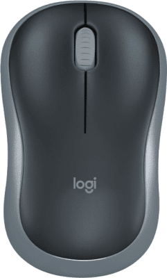 Безжична оптична мишка Logitech M185 - 910-002238, Сива gallery image 1