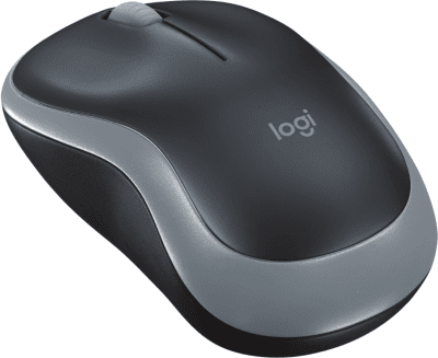 Безжична оптична мишка Logitech M185 - 910-002238, Сива gallery image 2