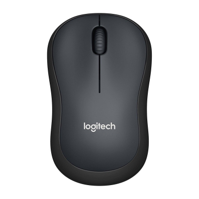 Безжична оптична мишка Logitech M220 Silent - 910-004878, Черна