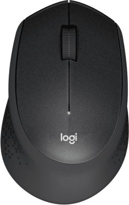 Безжична оптична мишка Logitech B330 - 910-004913, Черна