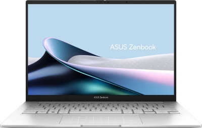 Лаптоп ASUS Zenbook UX3405CA-ST1109NA, 14.0", Intel Core Ultra 9 285H, WQXGA+ OLED 120Hz, 32GB LPDDR5X, 1TB SSD, Сребрист - 90NB14W2-M025F0 gallery image 1
