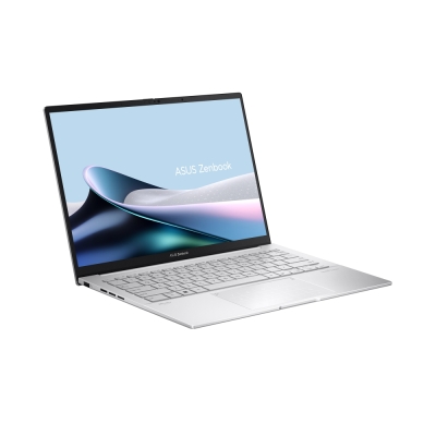 Лаптоп ASUS Zenbook UX3405CA-ST1109NA, 14.0", Intel Core Ultra 9 285H, WQXGA+ OLED 120Hz, 32GB LPDDR5X, 1TB SSD, Сребрист - 90NB14W2-M025F0 gallery image 3