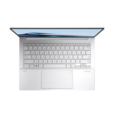 Лаптоп ASUS Zenbook UX3405CA-ST1109NA, 14.0", Intel Core Ultra 9 285H, WQXGA+ OLED 120Hz, 32GB LPDDR5X, 1TB SSD, Сребрист - 90NB14W2-M025F0 gallery image 5