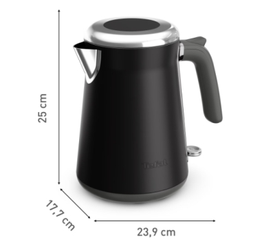Електрическа кана Tefal Botley, Черна - KI6668E0 gallery image 5