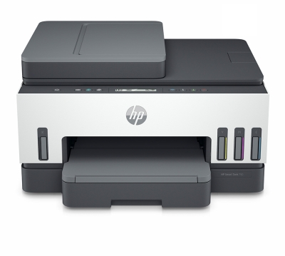 Мултифункционалнo устройствo HP Smart Tank 750 AiO, Мастилоструйно, A4, 4800 x 1200 dpi, 15 ppm, Wi-Fi - 6UU47A gallery image 1