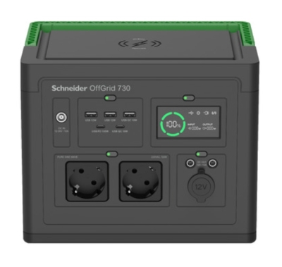 PowerBank Schneider OffGrid Portable Power Station 730, 700 W - PPS730-GR gallery image 2