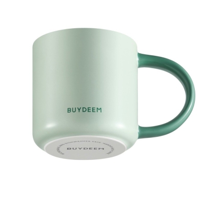 Керамична чаша Buydeem CD1018, 300 ml, Зелена - CD1018-CG gallery image 2
