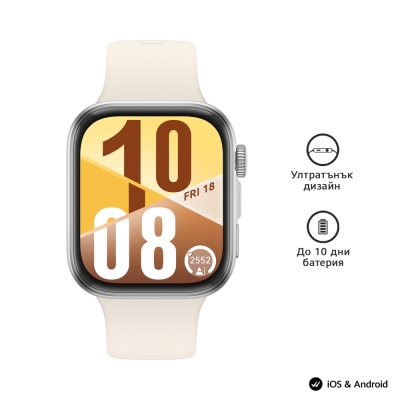 Смарт часовник HUAWEI Watch Fit 4 Seiya-B19F, Бял - 6942103155024 gallery image 7