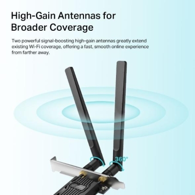 Безжичен адаптер TP-Link Archer - TX20E gallery image 3