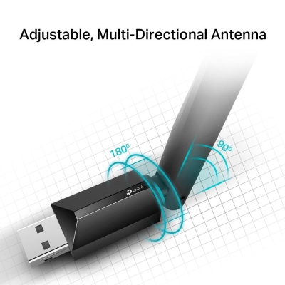 Безжичен адаптер TP-Link Archer T2U PLUS AC600 - 7247 gallery image 6