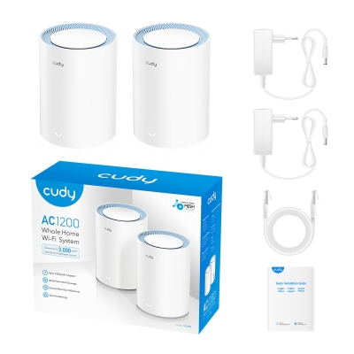 Mesh система Cudy M1200 2 AC1200, 2 броя - M1200 gallery image 4