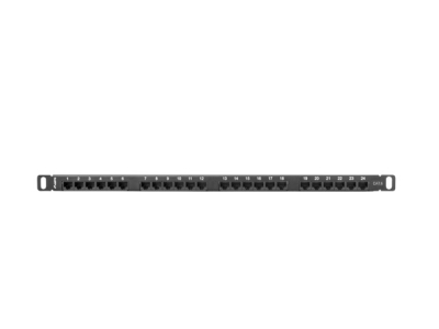 Пач панел Lanberg, 19", CAT.6, Черен - PPU6-0024-B gallery image 2