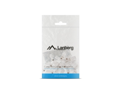 Конектори Lanberg, RJ-45, CAT.6, 20 броя - PLU-6020 gallery image 4