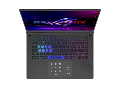 Лаптоп ASUS ROG Strix G16 G614PW-RV098, 16.0", AMD Ryzen 9 8940HX, 32GB RAM, 1TB SSD, NVIDIA GeForce RTX 5080 16GB, Без ОС, Сив - 90NR0QK7-M004K0 gallery image 2