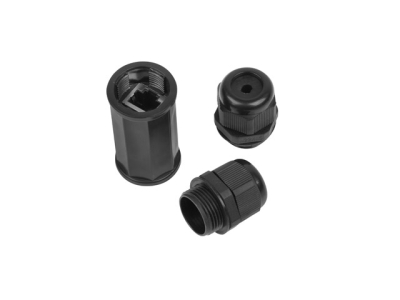 Конектор Lanberg, RJ-45, CAT.6 - AD-RJ45-OS6-IP67 gallery image 2