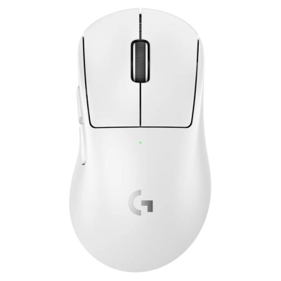 Геймърска безжична мишка Logitech G Pro X Superlight 2 Dex - 910-007365, Бяла