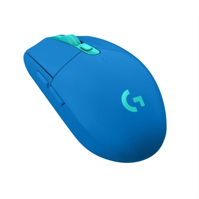 Безжична геймърска мишка Logitech G305 Lightspeed - 910-006014, Синя gallery image 5