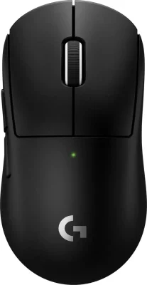 Безжична геймърска мишка Logitech G Pro X Superlight 2c - 910-007531, Черна