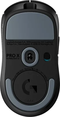 Безжична геймърска мишка Logitech G Pro X Superlight 2c - 910-007531, Черна gallery image 3