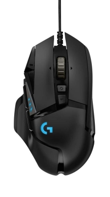 Геймърска мишка Logitech G502 HERO - 910-005470, Черна