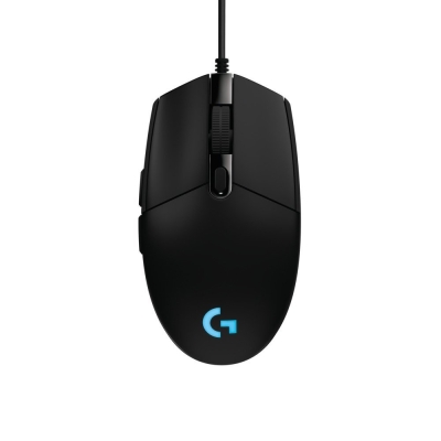 Геймърска мишка Logitech G102 Lightsync - 910-005823, Черна