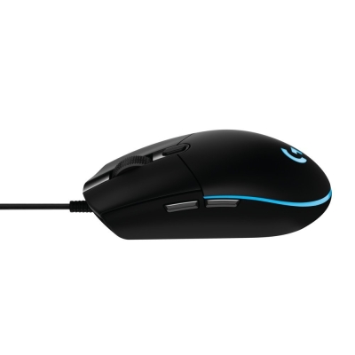 Геймърска мишка Logitech G102 Lightsync - 910-005823, Черна gallery image 5