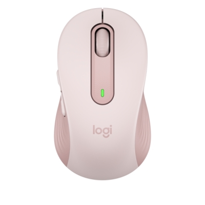 Безжична мишка Logitech Signature M650 - 910-006254, Розова