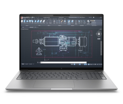 Лаптоп HP ZBook 8 G1i AI, 16.0", Intel Core Ultra 7 265H, WQUXGA 120Hz IPS, 64GB DDR5, 2TB SSD, NVIDIA RTX 500 Ada 4GB, Windows 11 Pro, Сребрист - A3ZU1ET gallery image 1