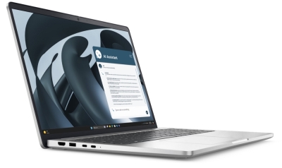 Лаптоп Dell Pro 16 Plus PB16255, 16.0", AMD Ryzen AI 5 PRO 340, Full HD+ IPS, 16GB DDR5, 512GB SSD, AMD Radeon 840M, Windows 11 Pro, Сребрист - BTO601_PB16255_EMEA gallery image 2