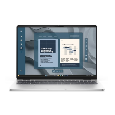 Лаптоп Dell Pro 16 PC16255, 16.0", AMD Ryzen AI 7 350, Full HD+ IPS, 16GB DDR5, 512GB SSD, AMD Radeon 860M, Windows 11 Pro, Сребрист - BTO603_PC16255_EMEA gallery image 1