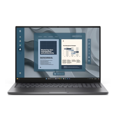 Лаптоп Dell Pro 16 PC16255, 16.0", AMD Ryzen 5 PRO 230, Full HD+ IPS, 16GB DDR5, 1TB SSD, AMD Radeon 760M, Windows 11 Pro, Графит - BTO510_PC16255_EMEA gallery image 1