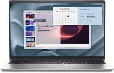 Лаптоп Dell Pro 15 Essential PV15250, 15.6", Intel Core i5-1334U, Full HD 120Hz IPS, 16GB DDR5, 1TB SSD, Intel UHD Graphics, Ubuntu, Сребрист - PV15250_RPLU_003_M_UBU gallery image 1