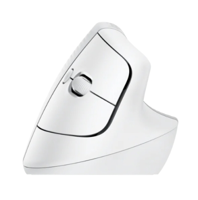 Безжична мишка Logitech Lift Vertical Ergonomic Mouse - 910-006475, Бяла gallery image 3