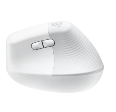 Безжична мишка Logitech Lift Vertical Ergonomic Mouse - 910-006475, Бяла gallery image 4