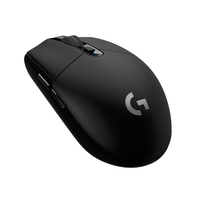 Безжична геймърска мишка Logitech G305 Lightspeed - 910-005282, Черна gallery image 2