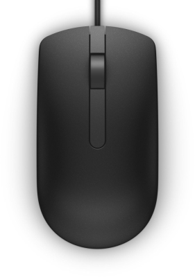Мишка Dell MS116 - 570-AAIS, Черна